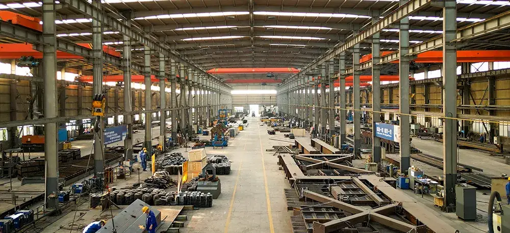 Fabricación industrial de estructuras de acero