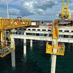 Fabricación de estructuras de acero para el sector marino