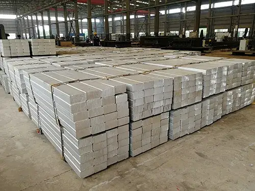 Barras conductoras de aluminio