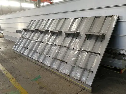 Paneles de sellado de campana de acero inoxidable