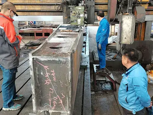 Mecanizado de compuertas desmontables