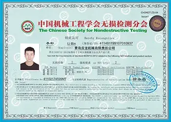 Certificado MT