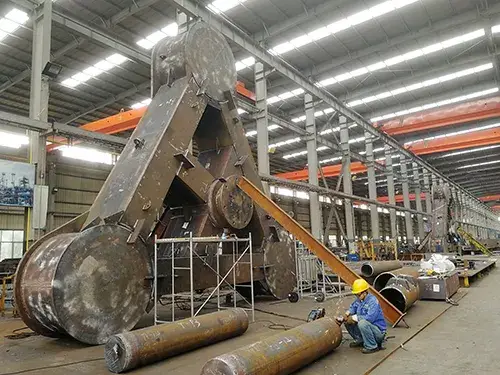 Estructura de soporte tipo trípode