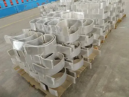 Barra conductora flexible de aluminio