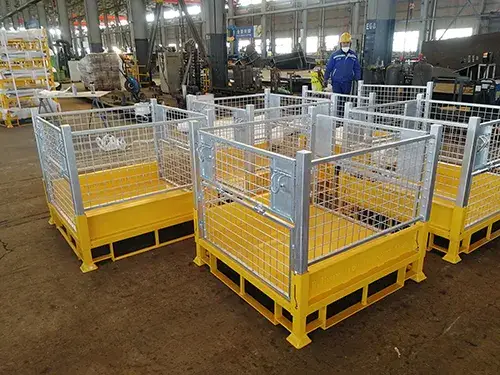 Caja industrial plegable
