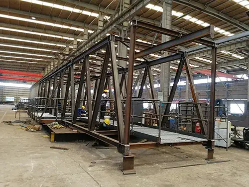 Estructura del puente de espesador