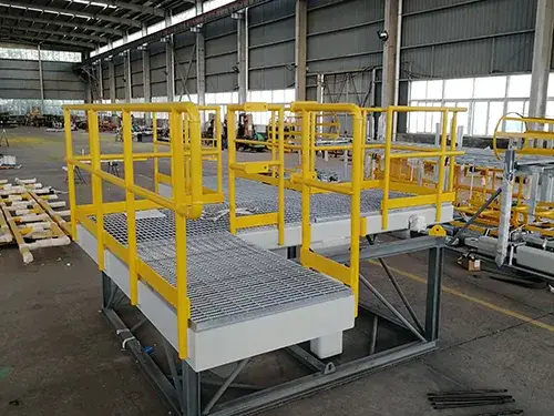 Plataforma de elevación de materiales