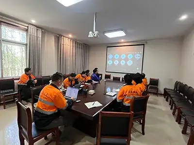 Sesión de aprendizaje en seguridad industrial