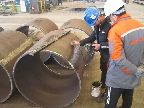 Inspección no destructiva de soldaduras