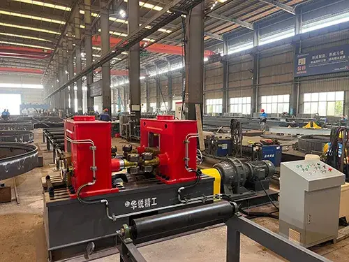 Máquina de ensamblaje de vigas H