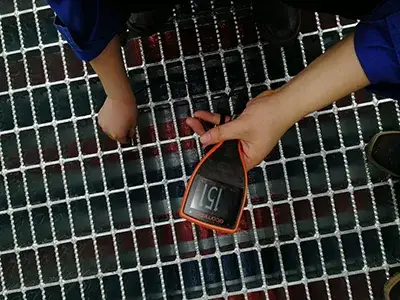Inspección de galvanizado