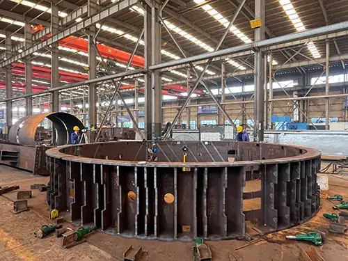 Cámara para anillos de revestimiento de túnel