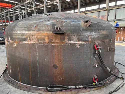 Campana de recepción para tuneladora